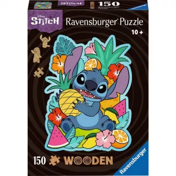 Medinė dėlionė Disney Stitch (150 dalių)