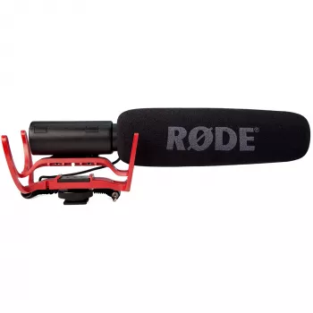RØDE VideoMic Rycote Juoda skaitmeninio fotoaparato mikrofonas