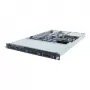 1U stovo serverio platforma GIGABYTE R133-C13-ACG1 — AMD B650E pagrindinė plokštė, Socket AM5, 4x DDR5 UDIMM lizdai, 800 W perteklinis maitinimo šaltinis, 4x 2,5 colio / 3,5 colio nišos