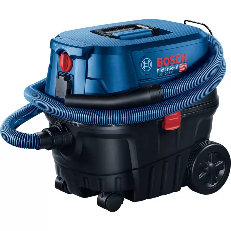 Bosch GAS 12-25 PL 21 L būgninis dulkių siurblys sausam ir šlapiam valymui 1250 W dulkių maišas