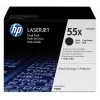 HP 55X 2 vnt. rinkinys didelio našumo juodos Originalios LaserJet tonerių kasetės
