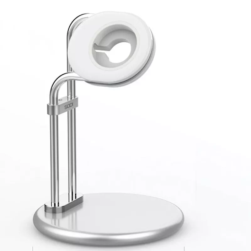 „For Apple Watch“ stovas SAW-300 indukcinis sidabrinis