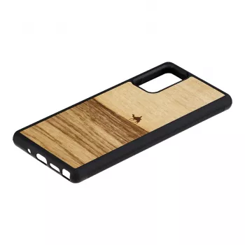Apsauginis telefono dėklas Man and Wood Galaxy Note 20 — terra Juoda