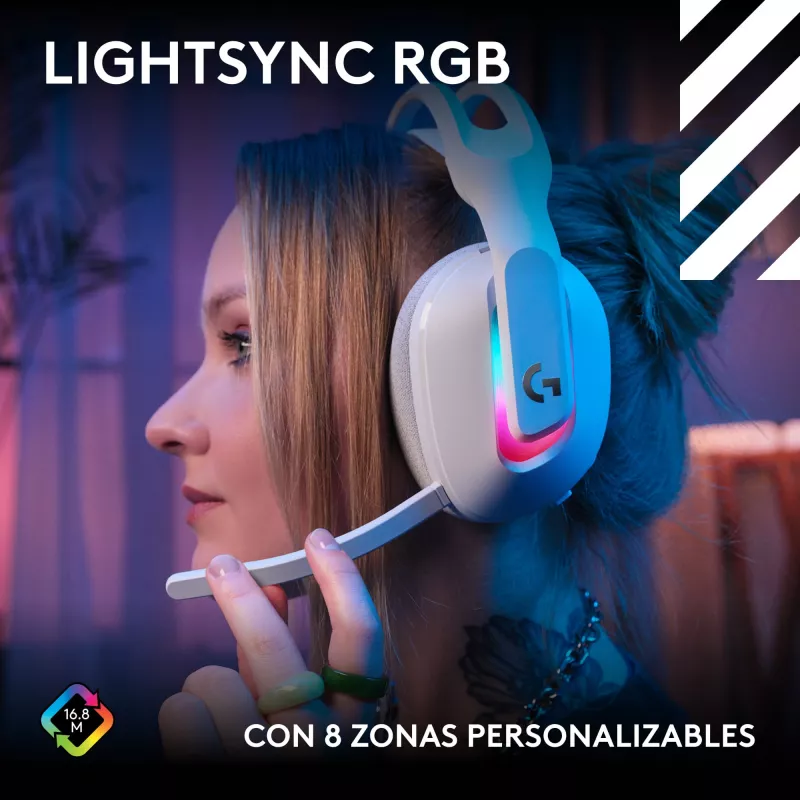Logitech G Astro A20 X belaidės laidinės ausinės baltos