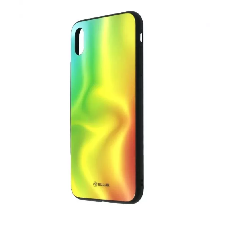 Apsauginio stiklo plėvelė Tellur, skirta iPhone XS Max — atspausdinta šilko apdaila