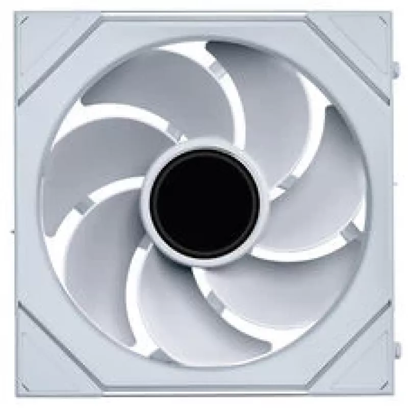 “Lian Li UNI FAN SL-INF” belaidis ARGB PWM reversinis ventiliatorius, 140 mm, baltas