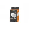 Laidinis mobiliųjų įrenginių įkroviklis NATEC NUC-2140, 30W, USB-C PD 3.0 + USB-A, Samsung AFC, Baltas
