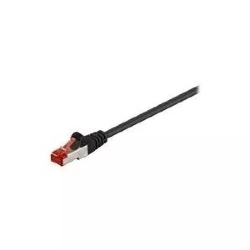 Tinklo kabelis Goobay CAT 6 SFTP 2m Juodas