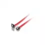 Equip SATA II vidinio prijungimo laidas, 0,3 m, 0,3 m, SATA II, SATA 7 kontaktų, SATA 7 kontaktų, kištukas/kištukas, raudona