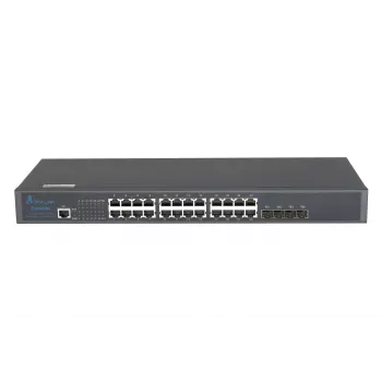 Valdomas komutatorius Extralink Chiron 24x RJ45 1000Mb/s 4x SFP+ L3