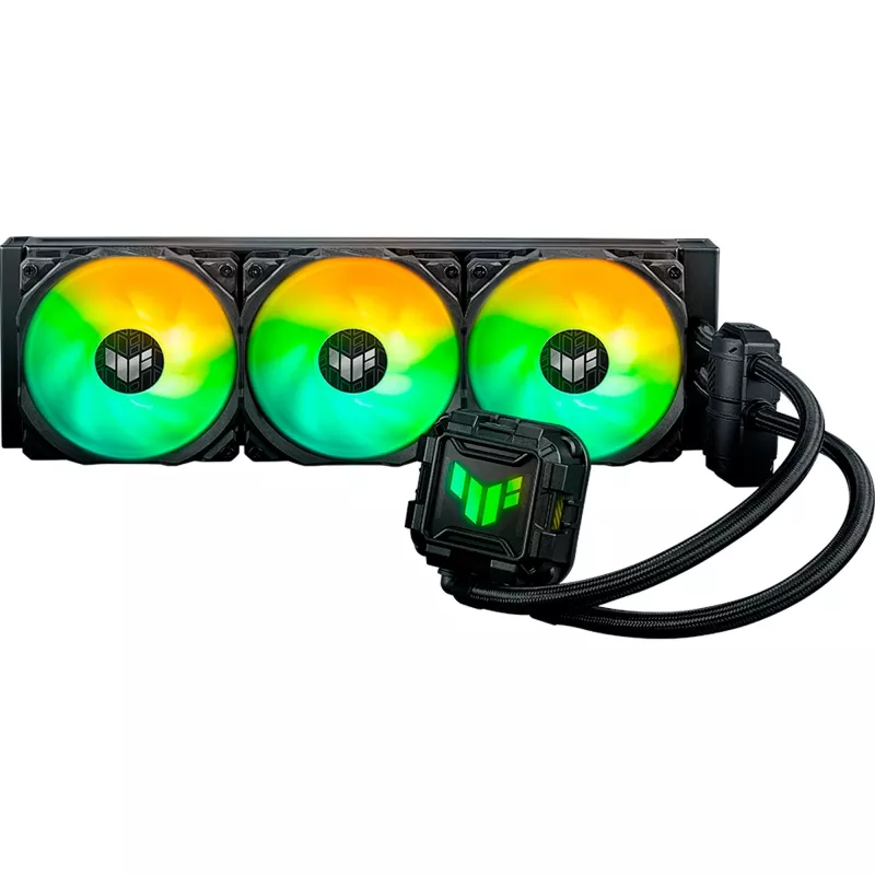 ASUS TUF GAMING LC II 360 ARGB procesoriaus skysčio aušinimo rinkinys 12 cm Juoda