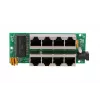 PoE injektorius Extralink Gigabit 4 prievadų, 4x 1000Mb/s RJ45, 48V, mėlynas/juodas