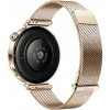 Išmanusis laikrodis HUAWEI WATCH GT5 41 mm — 1,32 colio AMOLED, 466×466, 323 mAh, nerūdijančio plieno korpusas, auksinė apyrankė
