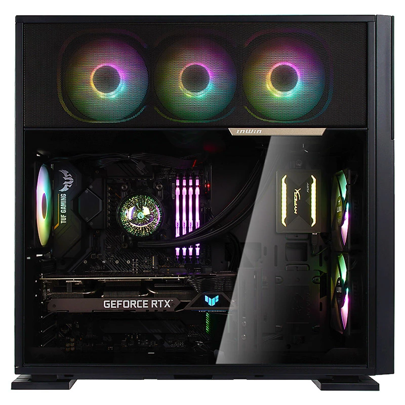 Kompiuterio korpusas In Win IW-CS-515BLK-1AL120 Midi Tower juodas
