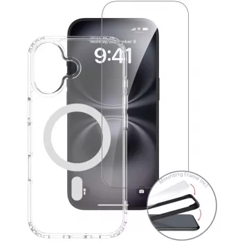 4smarts mobiliojo telefono dėklas kraštas permatomas baltas, skirtas iPhone 17