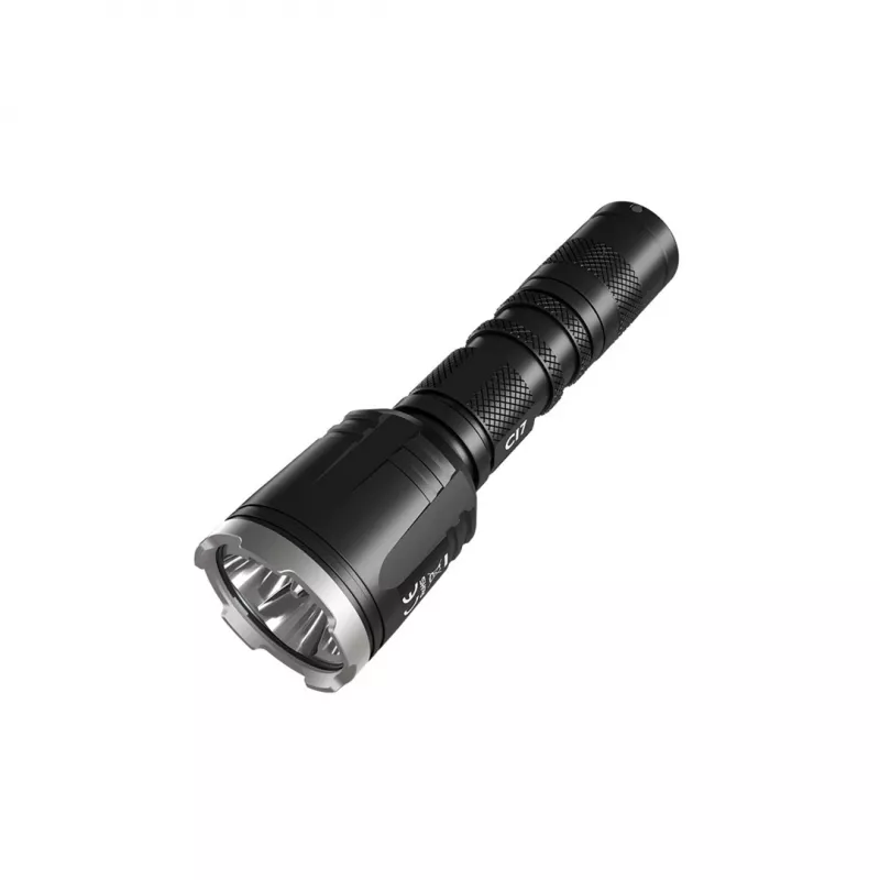 Rankinis žibintuvėlis Nitecore CI7 — 4 šviesos diodai, 2500 liumenų, 130 val. veikimo laikas, 148,2 mm, 158 g, juodas