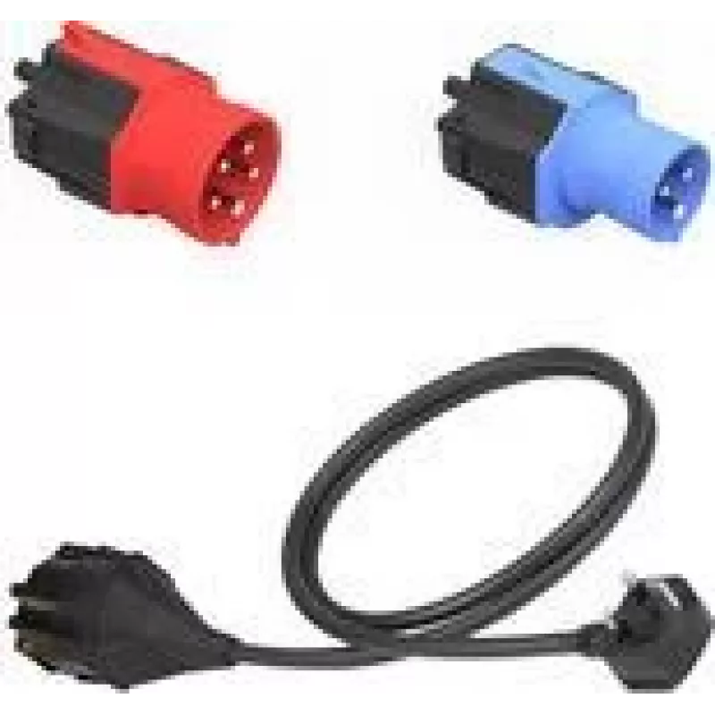 Lizdų adapteris NRGkick NRGkick Smart Attachment Set Standard juoda, mėlyna, raudona