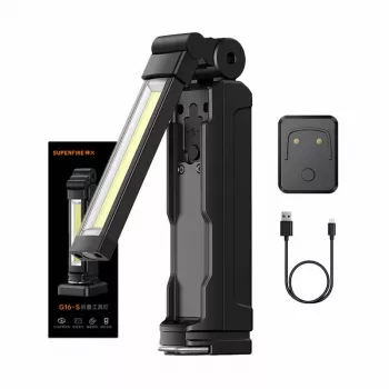 Daugiafunkcis žibintuvėlis Superfire G16-S 800 lm, įkraunamas per USB-C