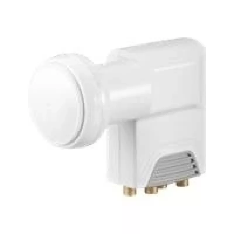 Microconnect LNBS-4 žemo triukšmo bloko keitiklis (LNB) Baltas