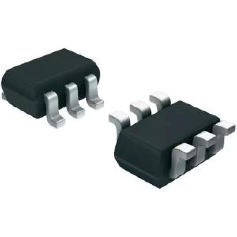 Analoginis-skaitmeninis keitiklis ADC Texas Instruments ADS1100A0IDBVT, SOT-23-6 korpusas