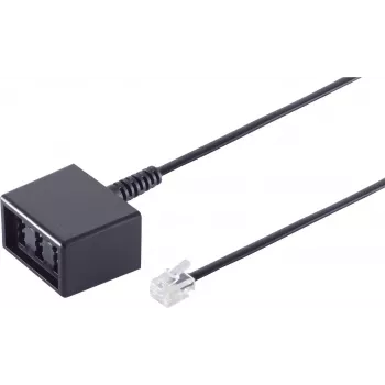 Adapter ShiverPeaks 71283-8 Western (RJ11) į TAE kištuką, maks. jungiamumas 8/4