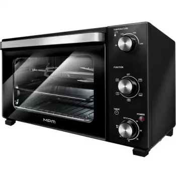 Elektrinė stalinė krosnelė MPM MPE-17/T — 48 l, 1800 W, konvekcija, termostatas, rotacinis iešmas