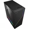 Sharkoon RGB FLOW - Midi bokštas - ATX - be maitinimo šaltinio - USB/garso (4044951028146)