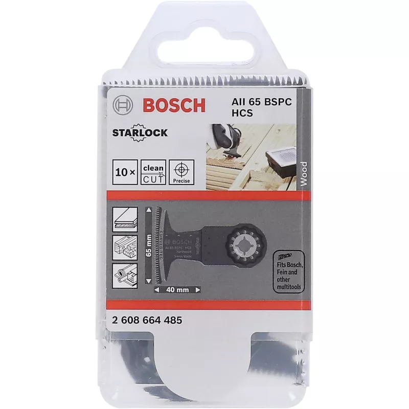 “Bosch 2 608 664 485” daugiafunkcio įrankio priedas Ašmenų rinkinys