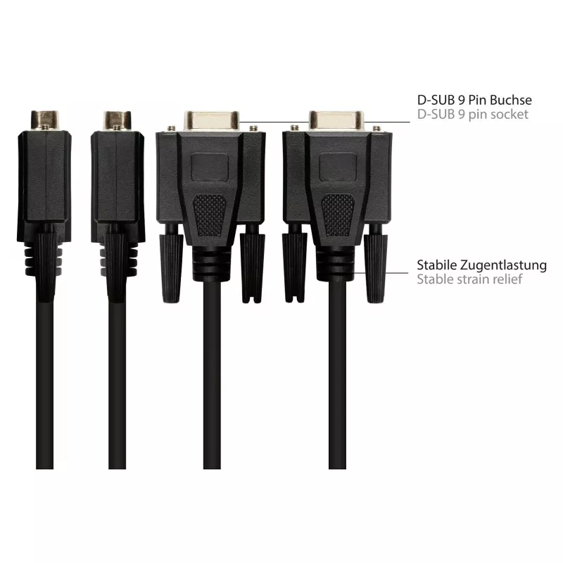 Good Connections adapterio kabelis RJ45 į RS232 Serial
