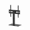 Ant grindų pastatomas televizoriaus stovas GEMBIRD TVS-D65S-01 32–65 colių televizoriams, reguliuojamas aukštis, pakreipimas, VESA iki 400x400, maks. apkrova 40 kg
