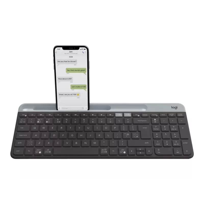Belaidė klaviatūra Logitech plonas Multi-Device K580