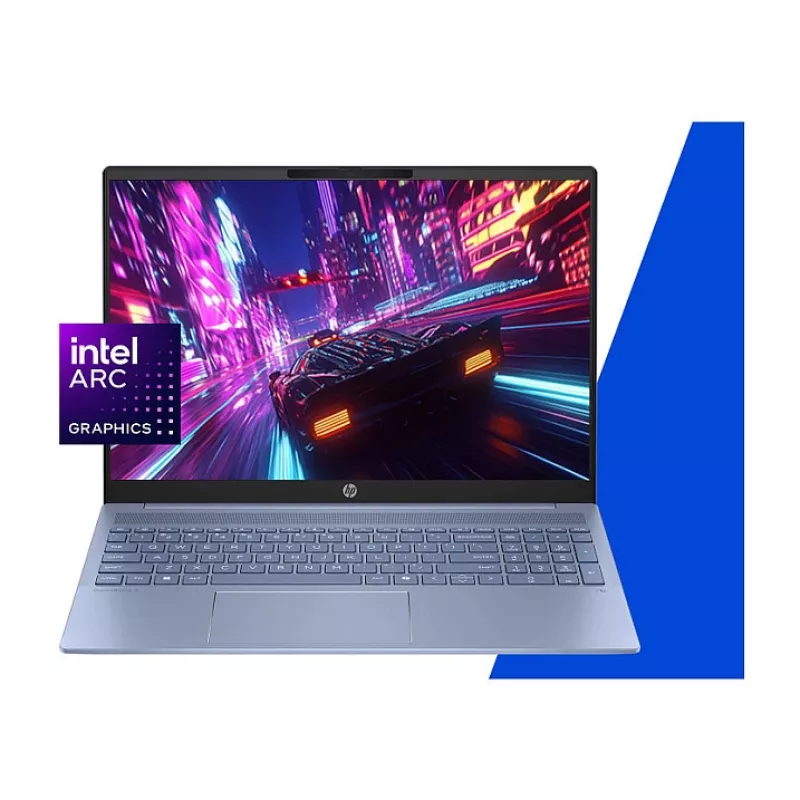 HP OmniBook 5 AI 16 2K Core Ultra 5 225U 16GB/512GB SSD Win11 Home - Dangaus mėlyna - 16-af1454ng - klaviatūros išdėstymas gali būti vokiškas