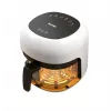 Deep Fryer Sponge oro gruzdintuvė Glass 4L Transparent Design