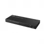 „Lindy“ 4 prievadų HDMI 8K60 skirstytuvas su garsu, HDMI, 4x HDMI, 3,5 mm, 7680 x 4320 pikseliai, juoda, metalas