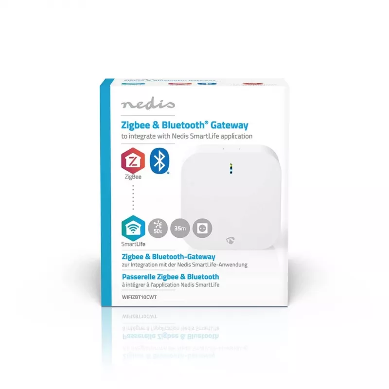 Nedis Zigbee tinklų sietuvas WIFIZBT10CWT