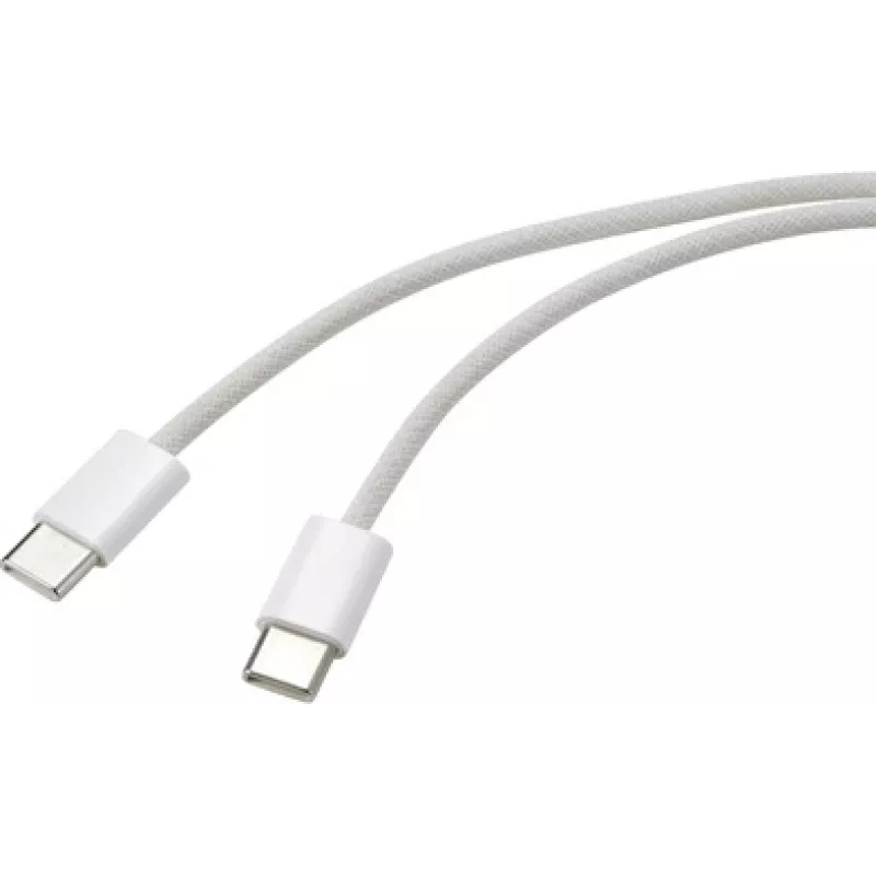 Renkforce USB kabelis USB-C® kištukas, USB-C® kištukas 3,00 m baltas vytos poros RF-6056880 (RF-6056880)