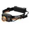 Priekinė lemputė Duracell DH1500R — juoda/oranžinė, įkraunama, laisvas rankas apšvietimas