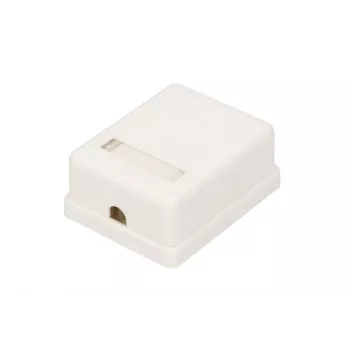 Extralink paviršinis lizdas, 1x RJ45 CAT5E UTP
