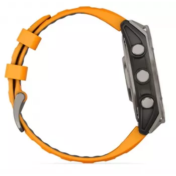 Garmin fenix 8 3,56 cm (1,4) AMOLED 47 mm Skaitmeninis 454 x 454 pikseliai Liečiamas ekranas Grafitas Wi-Fi GPS (palydovas)