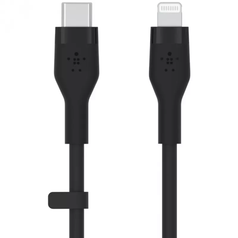 2 m Lightning laidas Belkin CAA009BT2MBK, USB-C į Lightning, juodas