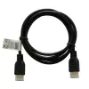 HDMI laidas SAVIO CL-194 — 1,5 m, juodas, HDMI 2.0 High Speed su Ethernet, auksuoti kontaktai