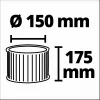 Filtras Einhell 2351126 Baltas L klasė Skersmuo 15 cm Aukštis 175 mm