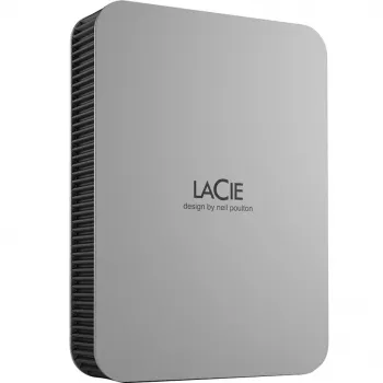 Lacie STLR2000400 saugojimo diskas, 2 TB, pilkas, USB 3.2 Gen 1 – USB-C