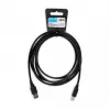 iBox IKU2D USB kabelis 3 m USB 2.0 USB A USB B Juodas