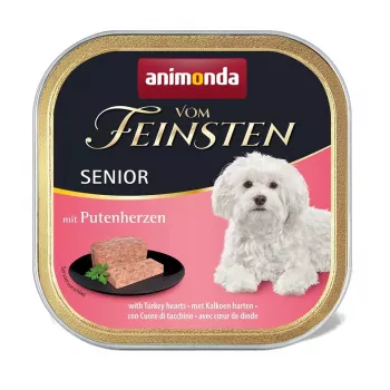 Šlapias šunų maistas animonda ANIMONDA Vom Feinsten Moist Food Senior kalakutiena 150 g, be glitimo ir be sojos