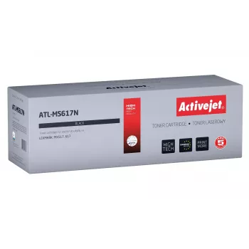 Tonerio kasetė ActiveJet ATL-MS617N juoda, skirta Lexmark, 20 000 puslapių, vienetinė pakuotė