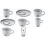 Espreso puodelis MELITTA M-Cups 80 ml porcelianinis baltas, 62 mm aukštis