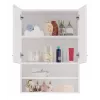 Topeshop POLA MINI DK balta vonios spintelė