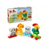 Konstruktorius LEGO DUPLO Gyvūnų traukinys 10412 — 19 dalių, nuo 1,5 metų, 170×60×430 mm