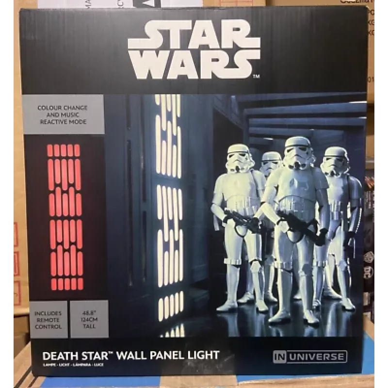 Sieninis šviestuvas Paladone PP13141SW LED, Star Wars dizaino, LED sieninis šviestuvas